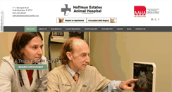 Desktop Screenshot of hoffmanestatesanimalhospital.com